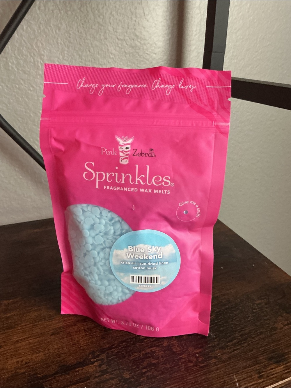 Pink Zebra Blue Sky Weekend Wax Melts